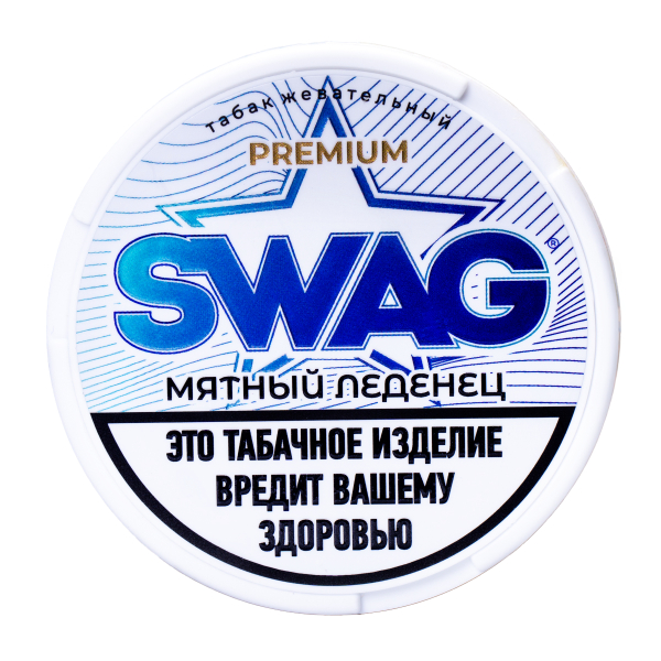 Жевательный табак Swag Strong Мятный Леденец 10 грамм в Уфе