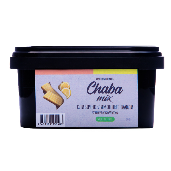 Бестабачная смесь Chaba Сливочно Лимонные Вафли 200 грамм в Уфе