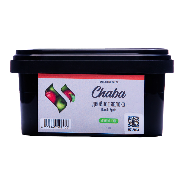 Бестабачная смесь Chaba Двойное Яблоко 200 грамм в Уфе
