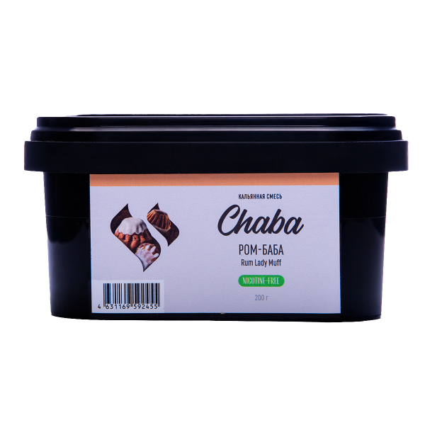 Бестабачная смесь Chaba Ром Баба 200 грамм в Уфе