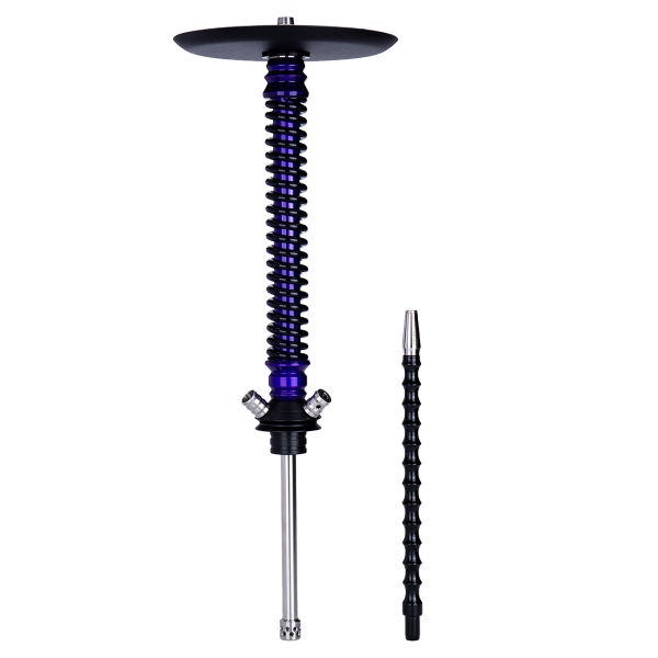 Кальян Mamay Customs Coilovers Фиолетовый Лак Черный в Уфе