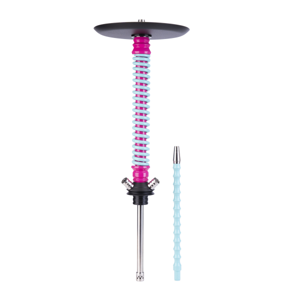 Кальян Mamay Customs Coilovers Фуксия Мята   Грав. Черепа в Уфе