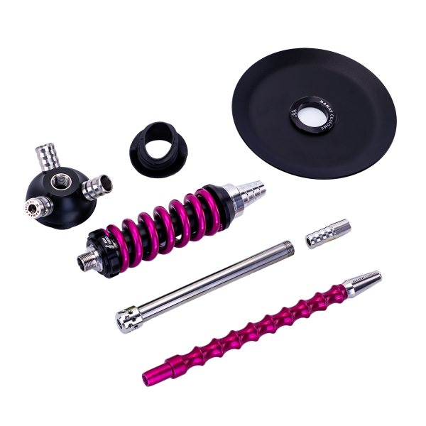 Кальян Mamay Customs Coilover Micro Розовый Лак в Уфе