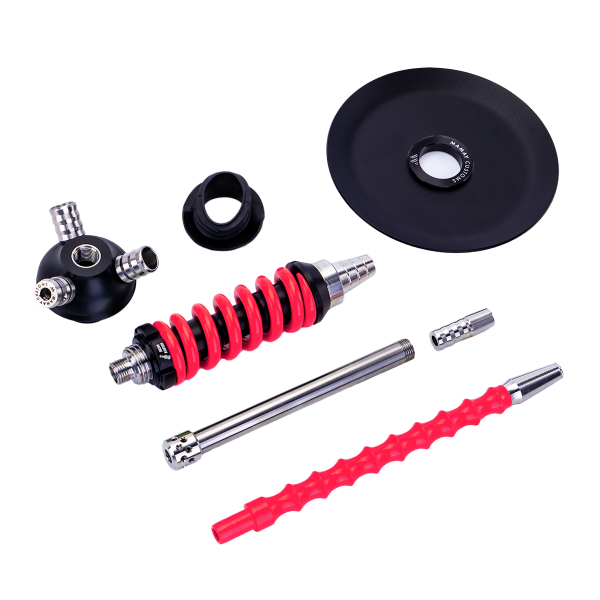 Кальян Mamay Customs Coilover Micro Чёрно Розовый в Уфе