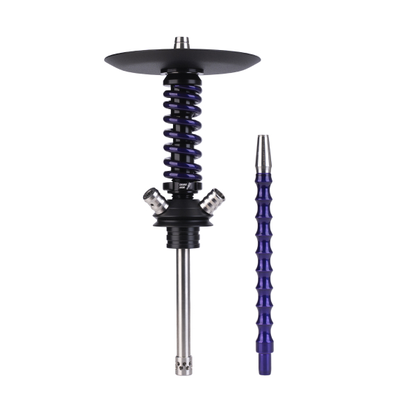 Кальян Mamay Customs Coilover Micro Чёрно Фиолетовый Лак в Уфе