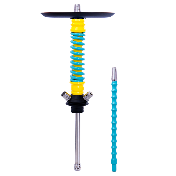 Кальян Mamay Customs Coilovers Mini Жёлто Мятный в Уфе