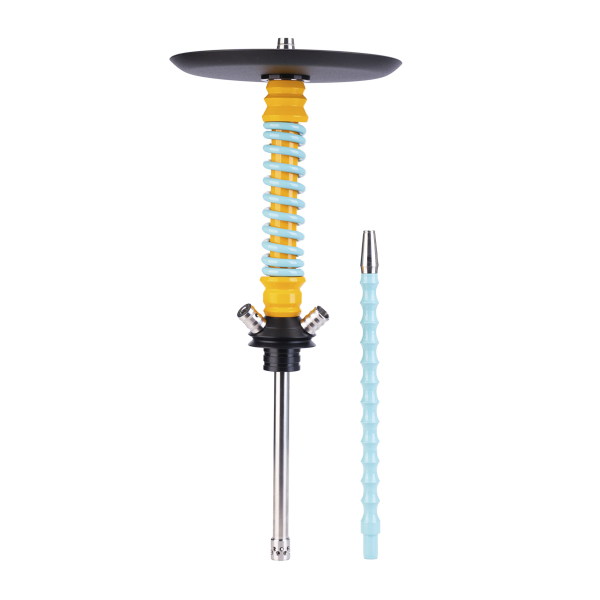 Кальян Mamay Customs Coilovers Mini Жёлто Мятный Грав. Котофаки в Уфе