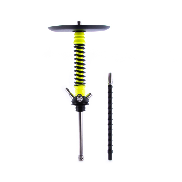 Кальян Mamay Customs Coilovers Mini Жёлтый Ф Чёрный   Гр. Bus в Уфе