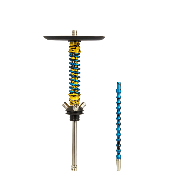 Кальян Mamay Customs Coilovers Mini Золотой Сплеш Голубой Сплеш в Уфе