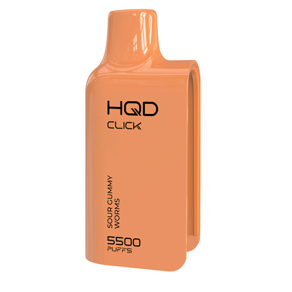 Картридж Hqd Click  Sour Gummy Worms  Кислые Мармеладные Червячки 5500 тяг в Уфе