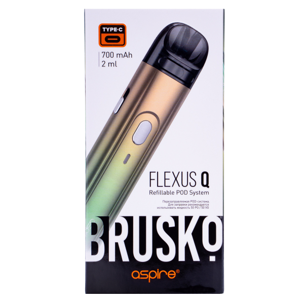 POD-система Brusko Flexus Q Аквамариновый Градиент в Уфе