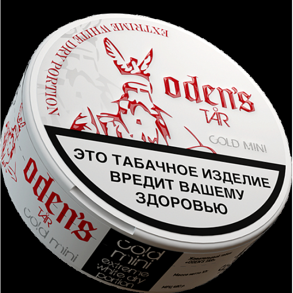 Жевательный табак Odens Tar  Cold  Mini 10 грамм в Уфе