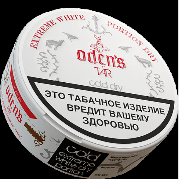 Жевательный табак Odens Tar  Cold Dry 16 грамм в Уфе