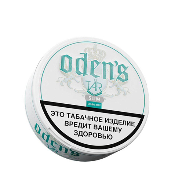 Жевательный табак Odens Tar  Double Mint Slim 10 грамм в Уфе