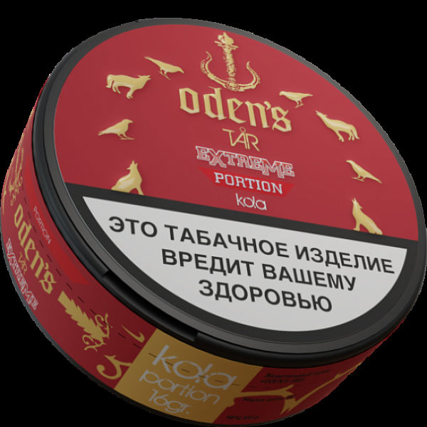 Жевательный табак Odens Tar  Portion  Kola 16 грамм в Уфе
