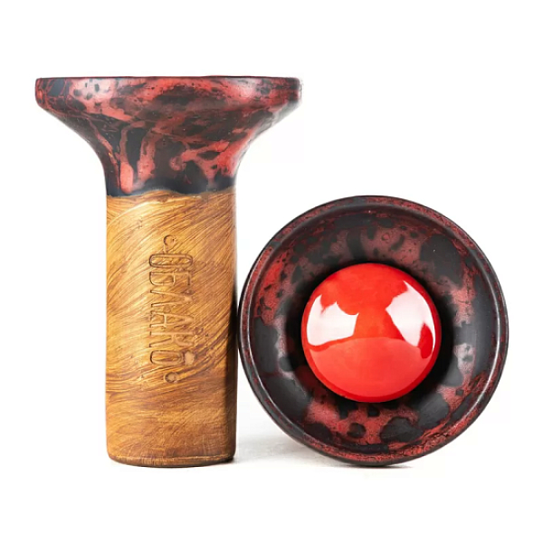 Чаша Облако Flow Red On Black Red Marble в Уфе