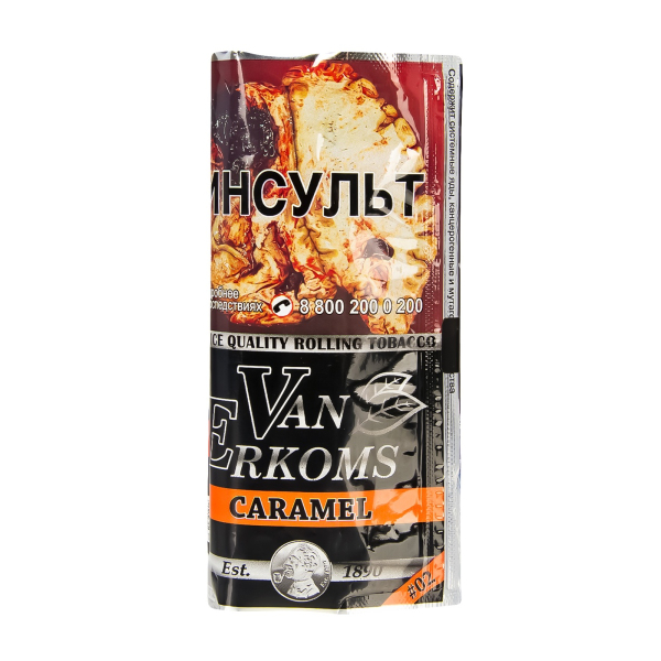 Курительный табак Van Erkoms Caramel 40 грамм в Уфе