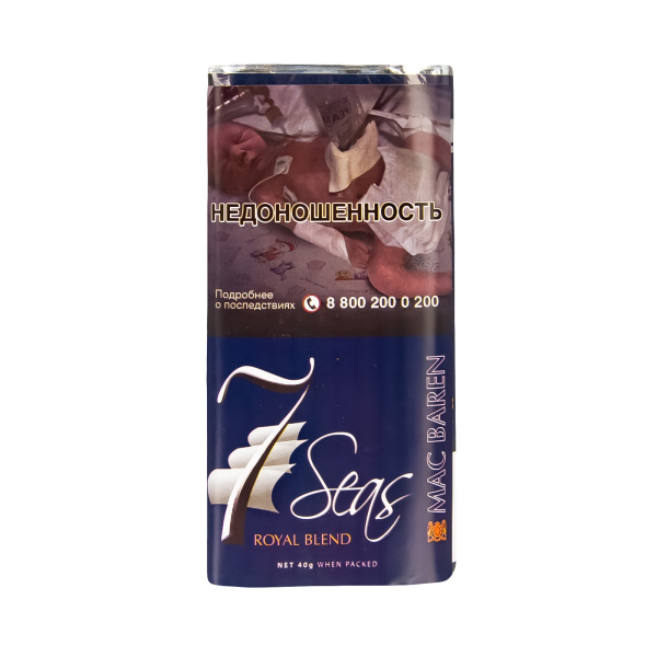Трубочный табак Mac Baren 7 Seas Royal Blend 40 грамм в Уфе