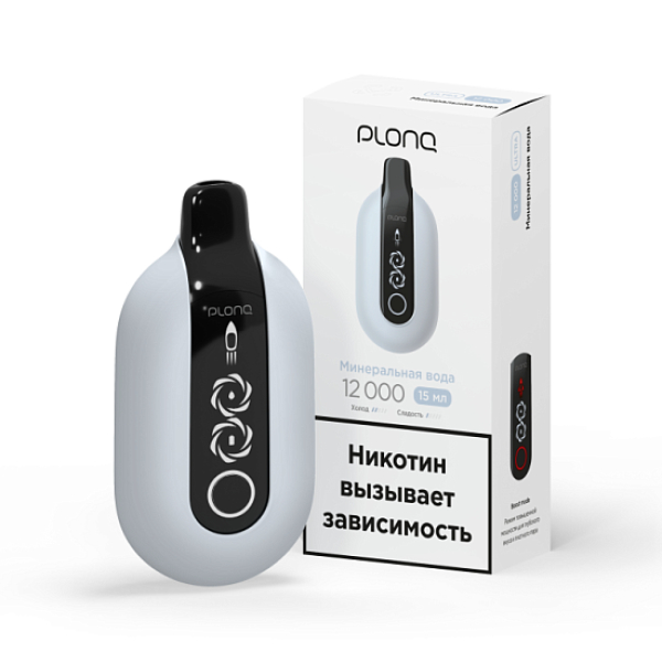 Электронка Plonq Ultra Минеральная Вода  12000 затяжек в Уфе