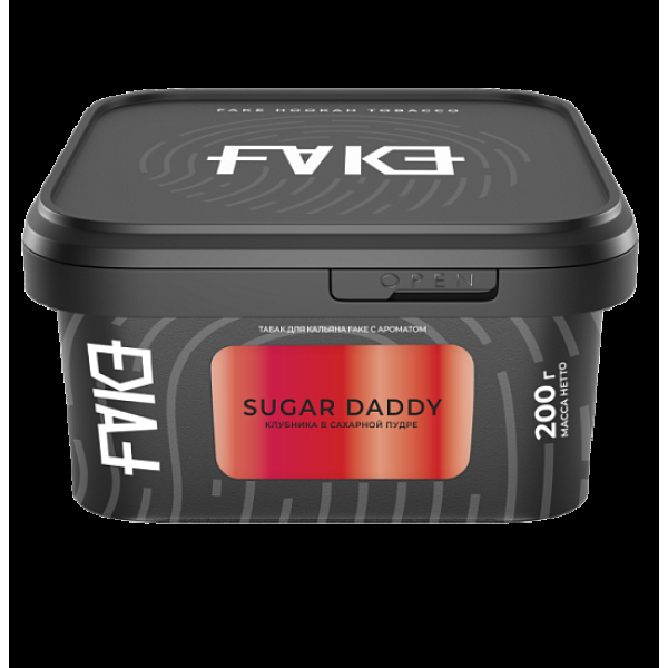 Табак Fake Sugar Daddy Клубника В Сахарной Пудре 200 грамм в Уфе