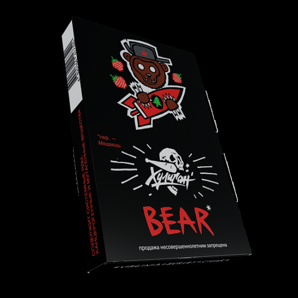 Табак Хулиган Bear Клубника С Елкой 25 грамм в Уфе