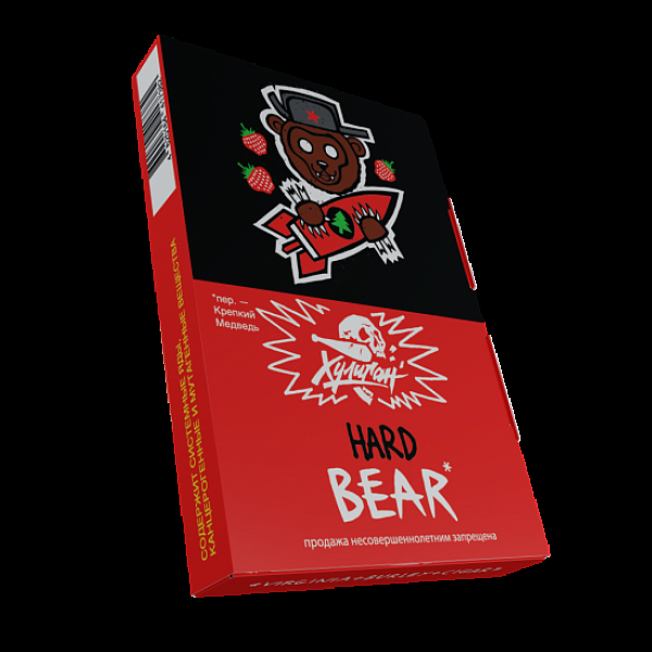 Табак Хулиган Hard Bear Клубника С Елкой 25 грамм в Уфе
