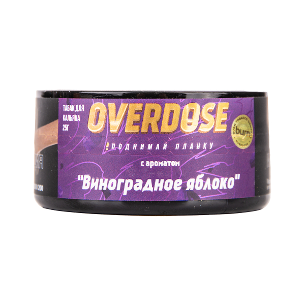 Табак Overdose Grapple 100 грамм в Уфе