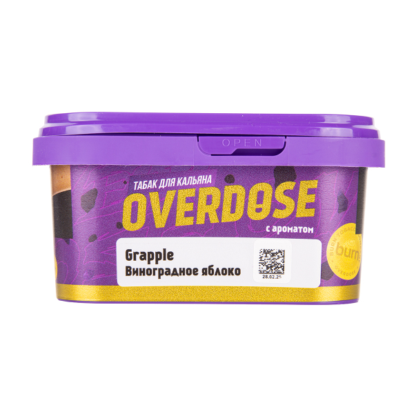 Табак Overdose Grapple 200 грамм в Уфе