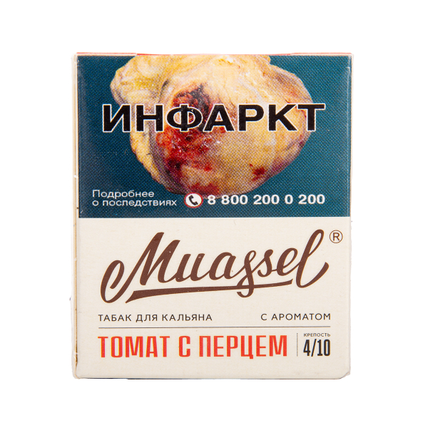 Табак Muassel Medium Томат С перцем 40 грамм в Уфе