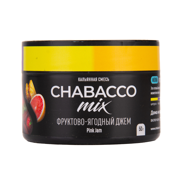 Бестабачная смесь Chabacco Mix Medium Pink Jam 40 грамм в Уфе