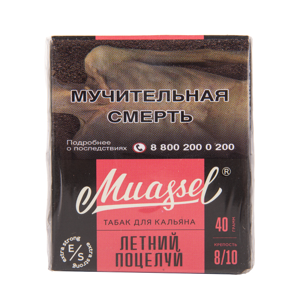 Табак Muassel Extra Strong  Летний Поцелуй 40 грамм в Уфе