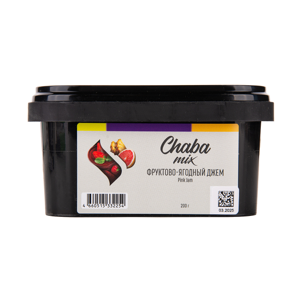 Безникотиновая смесь Chaba Pink Jam Nicotine Free 200 грамм в Уфе