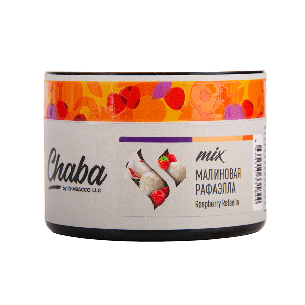 Бестабачная смесь Chaba Mix Raspberry Rafaella Nicotine Free 50 грамм в Уфе