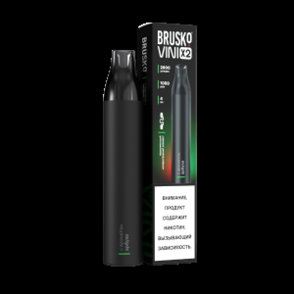 Электронка Brusko Vini X2 Арбуз 2800 затяжек в Уфе