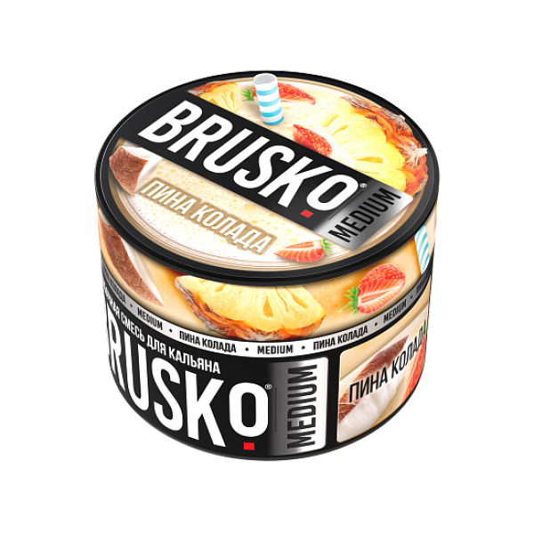 Бестабачная смесь Brusko Zero Пина Колада 50 грамм в Уфе