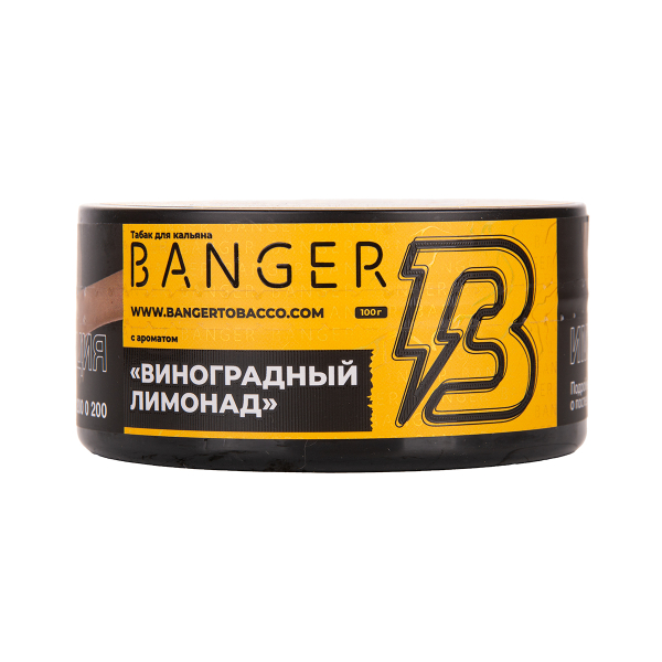 Табак Banger Grape Lemonade 100 грамм в Уфе