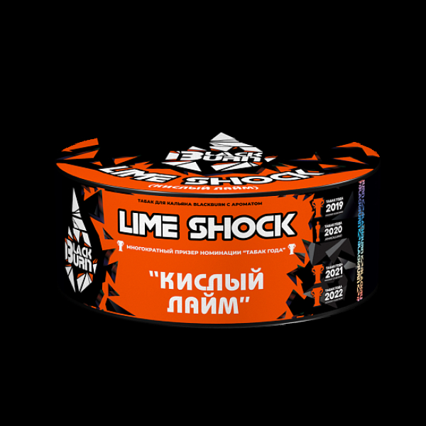 Табак BlackBurn Lime Shock 100 грамм в Уфе