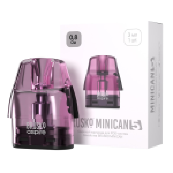 Картридж Brusko Minican 5 3 Мл 08 Ом Розовый Pink Упак. 1 Шт. в Уфе