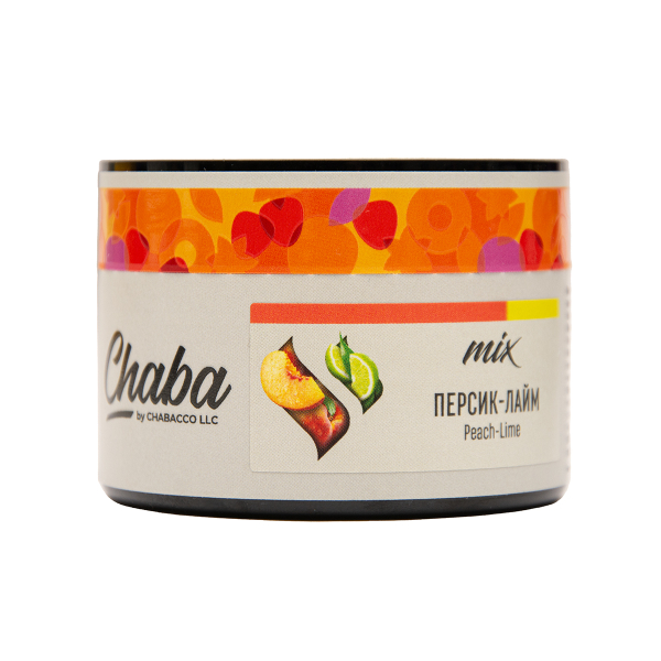 Бестабачная смесь Chaba Mix Peach Lime Nicotine Free 40 грамм в Уфе