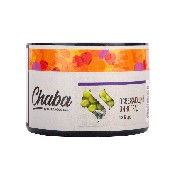 Бестабачная смесь Chaba Ice Grape Nicotine Free 40 грамм в Уфе