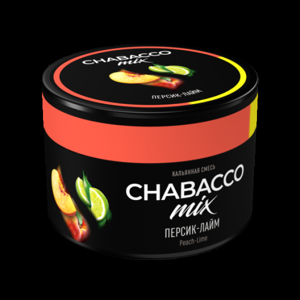 Бестабачная смесь Chabacco Mix Medium Peach Lime 40 грамм в Уфе