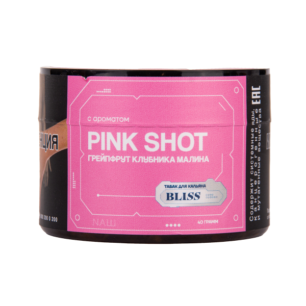 Табак BLISS Pink Shot 40 грамм в Уфе