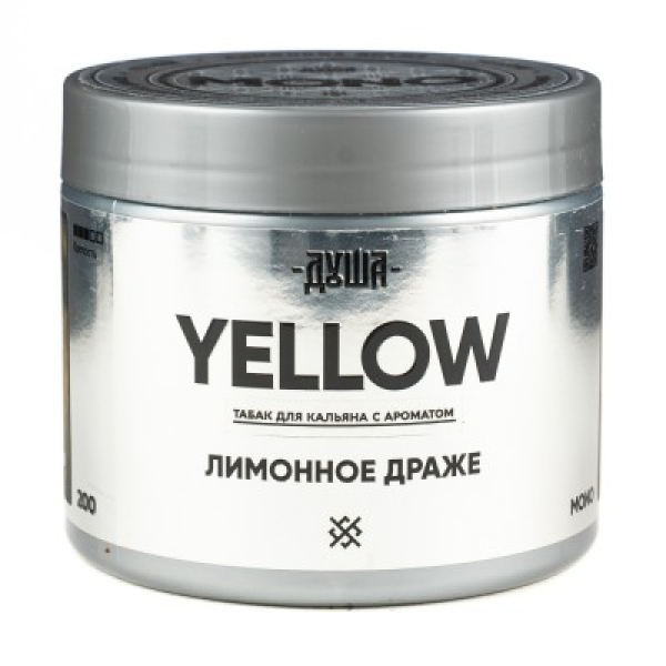 Табак Душа Yellow Лимонное Драже 200 грамм в Уфе