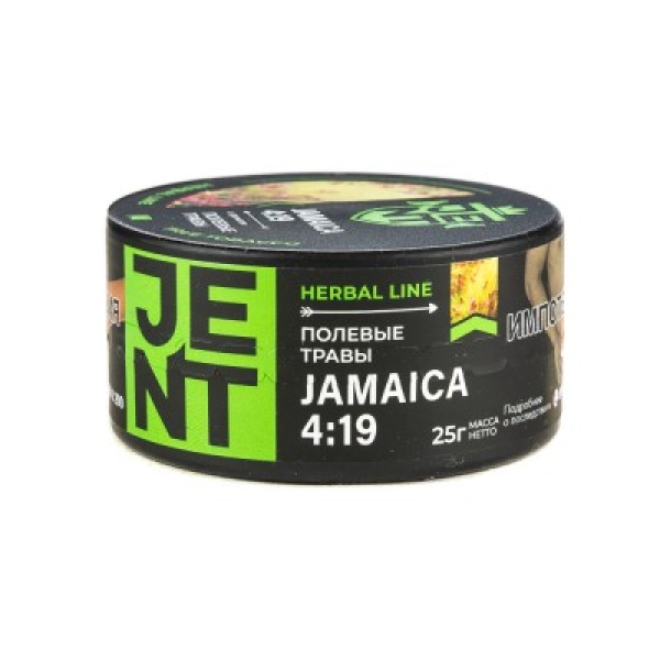 Табак Jent Herbal Line Jamaica 4 19 Полевые Травы 25 грамм в Уфе