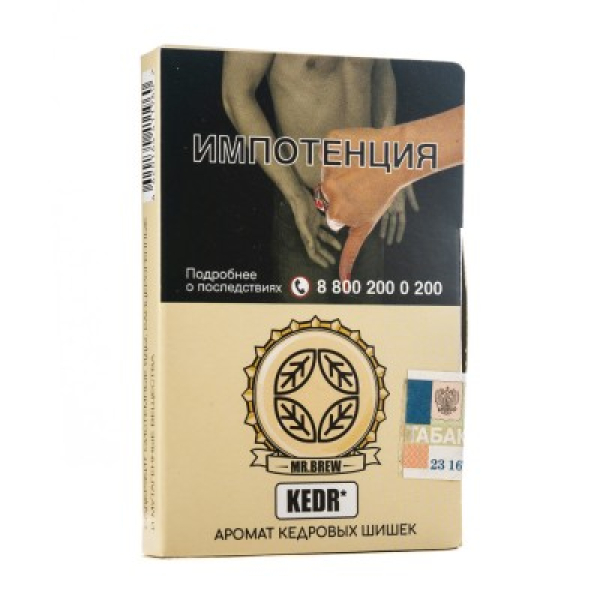 Табак Mr Brew Kedr Аромат Кедровых Шишек 25 грамм в Уфе