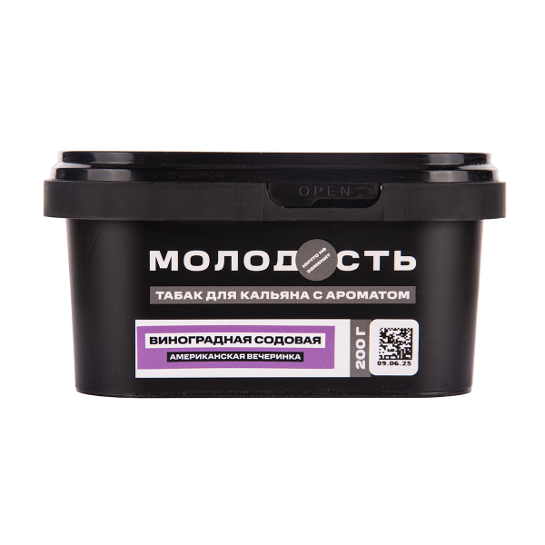 Табак Молодость Американская Вечеринка Виноградная Содовая 200 грамм в Уфе
