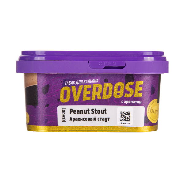 Табак Overdose Peanut Stout 200 грамм в Уфе