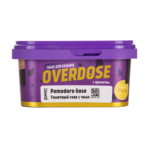Табак Overdose Pomodoro Gose 200 грамм в Уфе