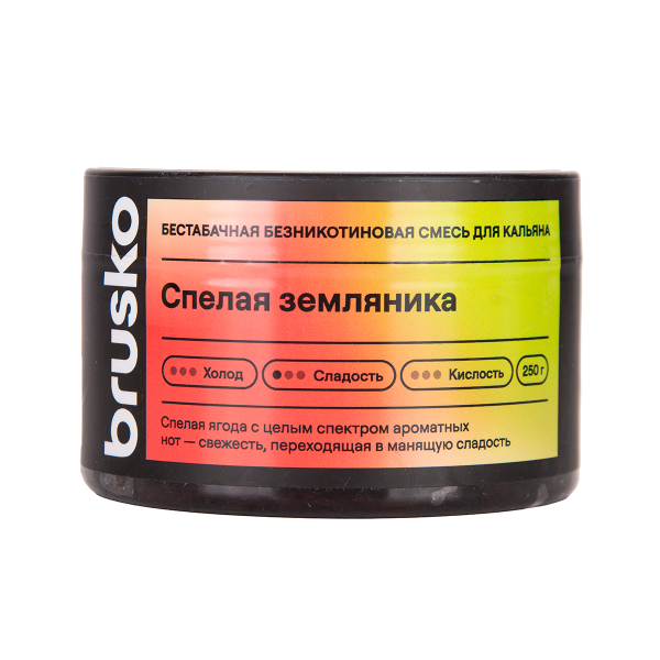 Бестабачная смесь Brusko Спелая Земляника 250 грамм в Уфе