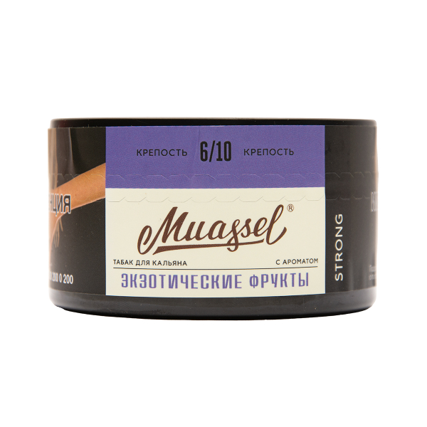 Табак Muassel Strong  Экзотические Фрукты 200 грамм в Уфе